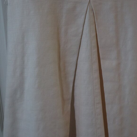 Ann Taylor | Off-White Fit & Flare Dress, Size 2 - Picture 7 of 13